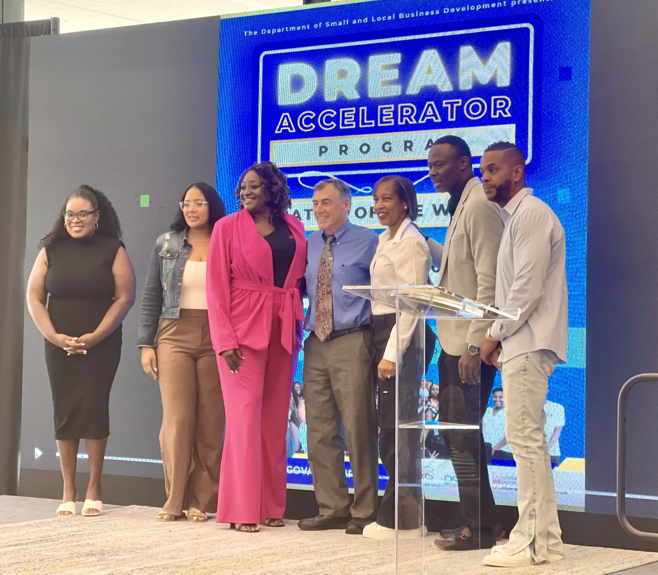 C Associates winning the DC DSLB Dream Pitch Competition
